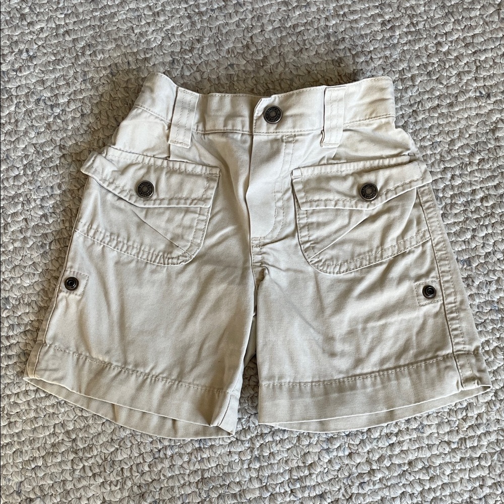 Toddler Girls’ Khaki Shorts